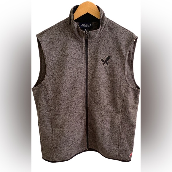 Fleece Vest Made in USA Size L - Picture 1 of 16